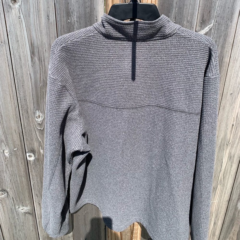 Gap Grey Half Zip Pullover Sweater Sweatshirt Top - image 3